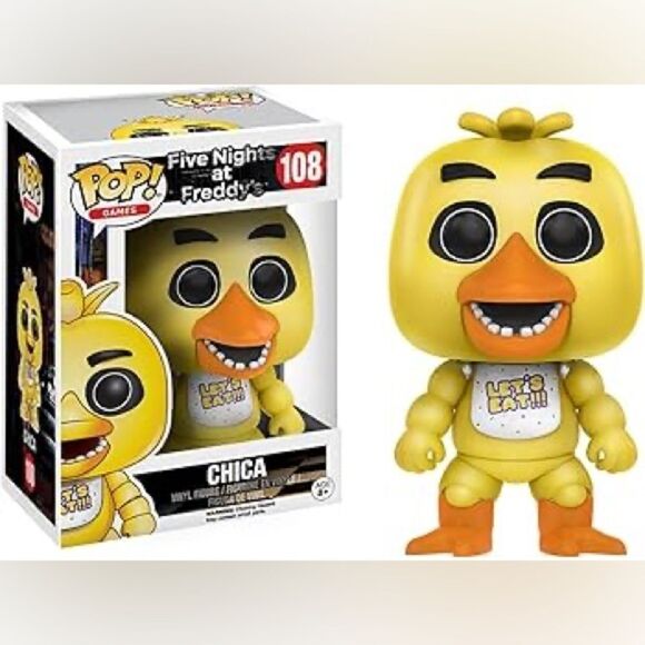 NWB Funko Five Nights at Freddy's: Pop! Chica 108 - Picture 1 of 9